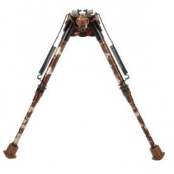 Caldwell Adjustable Bipod 9" to 13" Camouflage for Hunting and Reloading