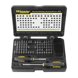 Wheeler 72-Piece Gunsmithing Screwdriver Set and Accessories