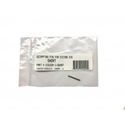 Decapping Pin Short 0,75" (1 unidad) Forster (Aguja final)