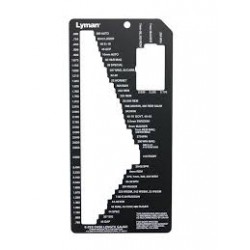 Lyman Case Gauge for Reloading Brass Cases