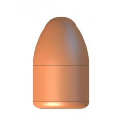9mm (.355) Caliber 124-Grain RN Copper-Plated Bullets 500 pcs Frontier