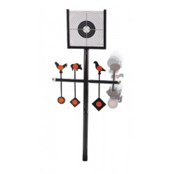 Mobile Target with 5 Rotating Elements and 6 Spinning Plates