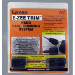 E-ZEE Trim Handgun Case Trimmer with 6 Lyman Pilot Pins