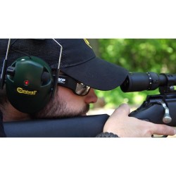 Caldwell E-MAX Low Profile Electronic Shooting Ear Protection Green