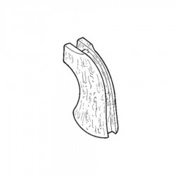 Cachas de madera para revolveres 1873