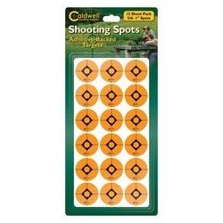 Dianas fluorescentes 2"  naranja  (12 unid) (OB)