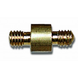 Threaded Brass Reducer, Metric and Imperial Threaded Cartridge Reloading Adapter