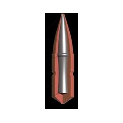 Puntas cal. 8mm (.323) 181gr TOG Brenneke 25 unidades.