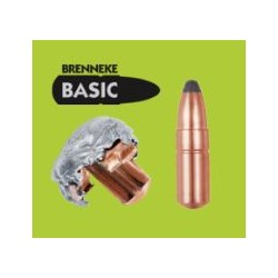 8mm (.323) 200gr Basic Brenneke Slug Bullets for Reloading - 25 Count