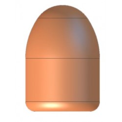 Puntas Cal. 45-230-RN Cobreado 500 uni. Frontier