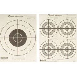 Double-Sided BR Targets for Rifle and Pistol Shooting, 250 Units OB