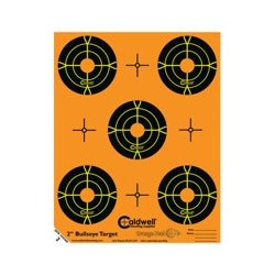 2" Fluorescent Orange Shooting Targets (10 Pack)