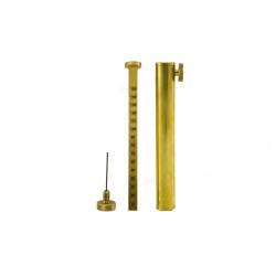 Brass Powder Measure with 0 to 150 Grain Capacity for Reloading