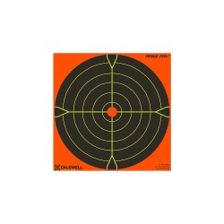 8" Orange Fluorescent Shooting Targets (5 Pack)
