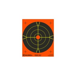 8" Orange Fluorescent Shooting Targets (5 Pack)