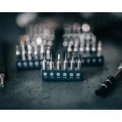 Wheeler Precision Screwdriver with Interchangeable Bits for Reloading and Shooting