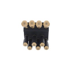 Wheeler 10-Piece Metric Hex Driver Set for Reloading and Gunsmithing