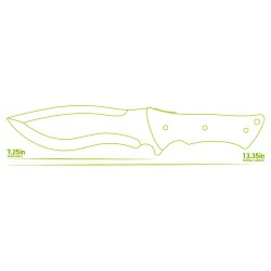 SCHRADE Fixed Blade Hunting Knife