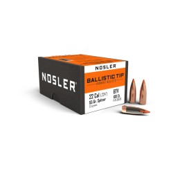 .22-55 Caliber Spitzer Nosler Ballistic Varmint Bullets
