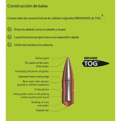 Brenneke 30-06 Ammo - 165gr TOG Bullets - Box of 20 Rounds