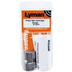.40 S&W Pistol Cartridge Checker Maximum Lyman