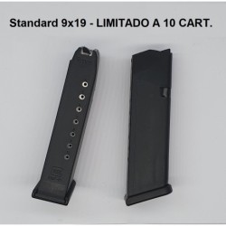 Cargador Rifle Schmeisser AR15 Cal. 9mm 10RDS Largo