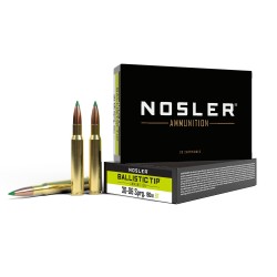 Cart. Nosler Cal. 30-06 - 180gr. 20 un. Ballistic Tip