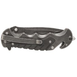 Smith & Wesson Folding Knife  Black Partially Serrated Tactical Blade