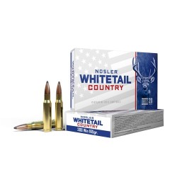 Cart. Nosler Cal. 308 Win - 165gr Solid Base Whitetail Country