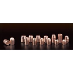 Puntas Cal. 9mm (.355)-135 RN FCP Cobreada 500 uni. CamPro