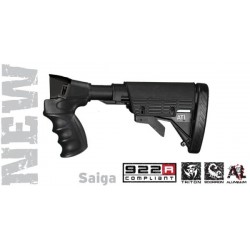 ATI Saiga Talon 6-Position Adjustable Stock with Grip for Hunting, Shooting, and Reloading