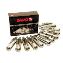 Botellas de CO2 Gamo 12Gr (12 Unidades)