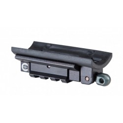 Placa de adaptacion Caldwell con carril