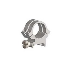 Quad Lock Mount Rings 1" High Silver