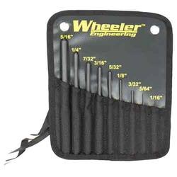 Botadores  Wheeler para pasador set de 9 con roll pin