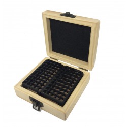 Caja de madera Cal. 22 100 uni