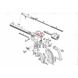 Base Pin Latch Nut Polished Blue (Nº 4  1873) Inox