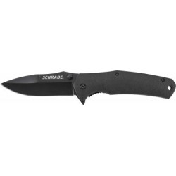 Navaja Schrade Black Textured Folder (OB)