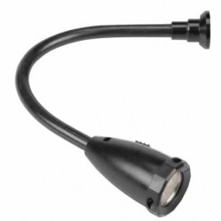 Lampara flexible con tres LED a baterías (OB)