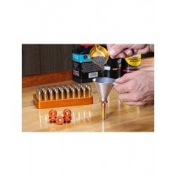 Powder Funnel and Nozzle Set for Reloading Ammunition