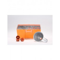 Powder Funnel and Nozzle Set for Reloading Ammunition