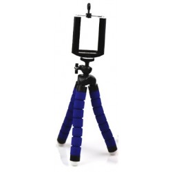 Tripode Cronografo para mesa (7-17cm) Azul
