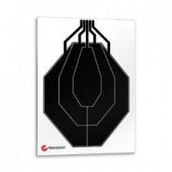 IPSC Target for Trainshot (1 Unit)