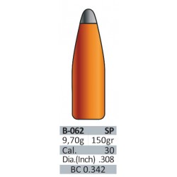 Bullets Cal. 30-150-SP Prvi 100 pcs