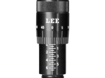 Lee Precision Micrometers: perfect adjustment in reloading